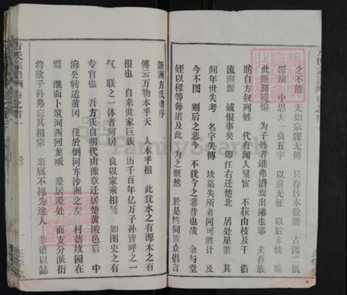 湖北省黄冈市红安县方氏正学堂族谱-方氏宗谱.pdf电子版插图2