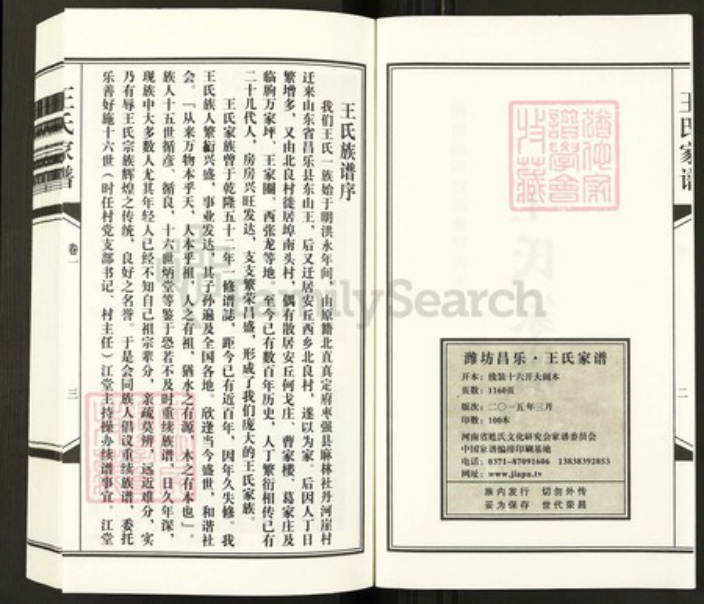 山东省潍坊市昌乐县山东省潍坊市昌乐县红河镇王氏族谱-王氏家谱.pdf电子版插图2