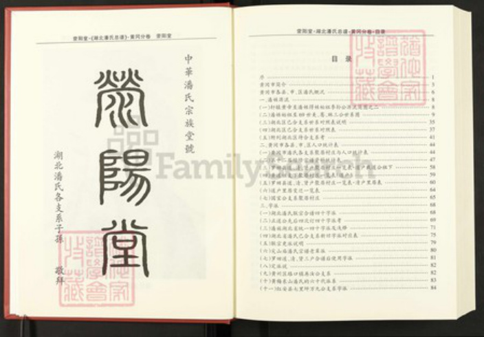 湖北省黄冈市黄梅县湖北省黄冈市潘氏荥阳堂族谱-湖北潘氏总谱.黄冈分卷.pdf电子版插图3