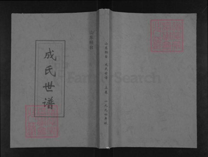 山东省淄博市桓台县成氏族谱-山东桓台成氏世谱.pdf电子版插图