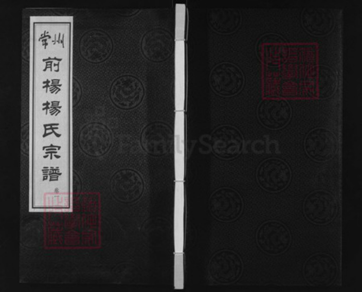 江苏省常州市武进县遥观镇杨氏四知堂族谱-常州前杨杨氏宗谱.pdf电子版插图