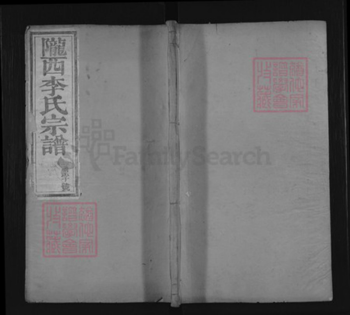 浙江省衢州开化县李氏善庆堂族谱-陇西李氏宗谱.pdf电子版插图