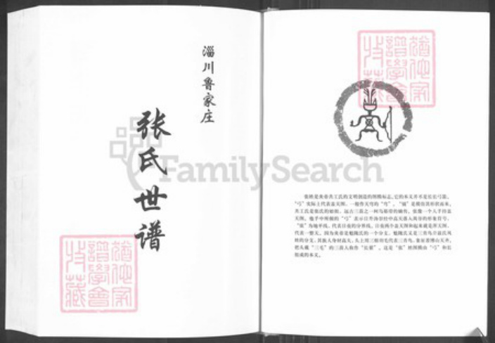 山东省淄博市淄川区张氏亲睦堂族谱-淄川鲁家张氏世谱.pdf电子版插图3