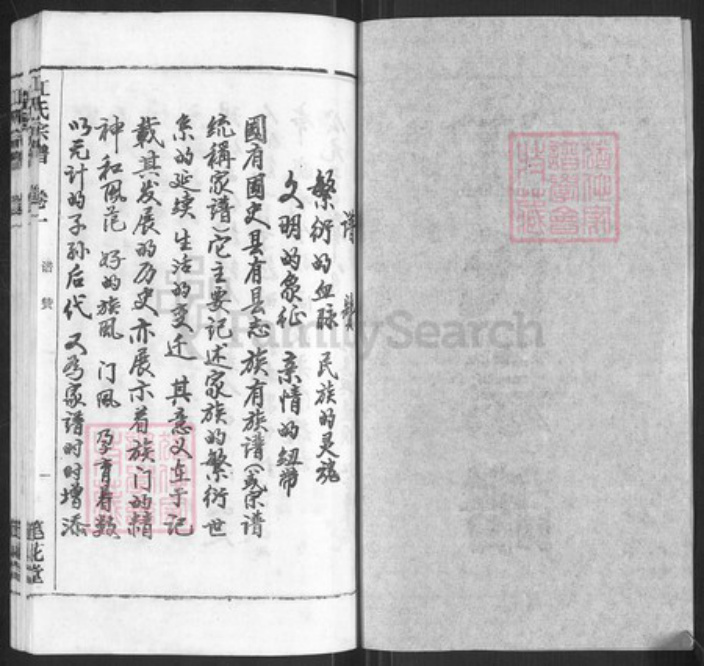 江苏省无锡市江阴市利港街道江氏笔花堂族谱-江氏宗谱.pdf电子版插图2