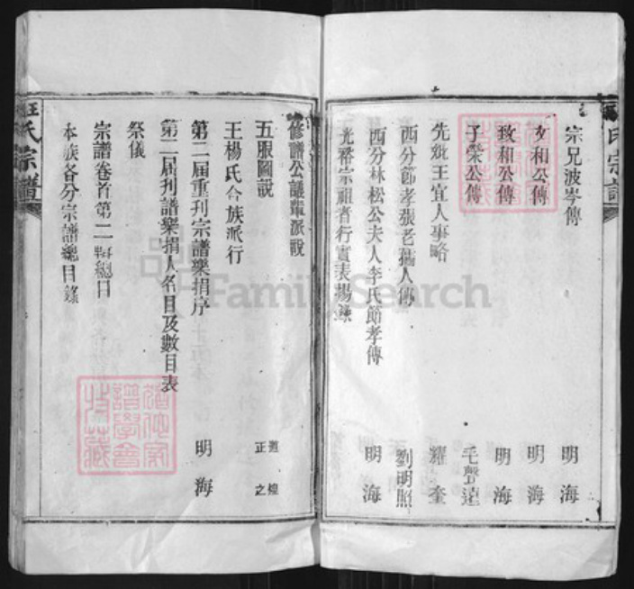 湖北省黄冈市麻城市南湖街道王氏四知堂族谱-王杨氏宗谱.pdf电子版插图5