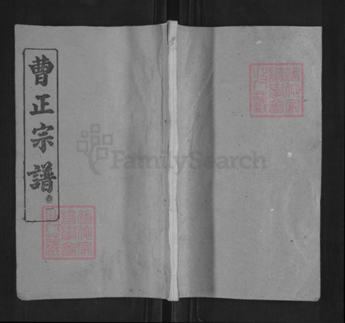 湖北省黄冈市浠水县团陂镇曹氏双桂堂族谱-曹正宗谱.pdf电子版插图
