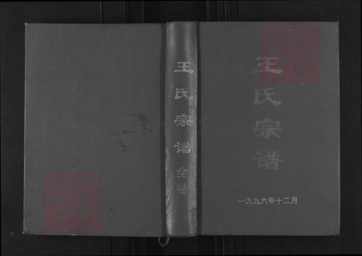 湖北省武汉市黄陂区黄陂王氏三槐堂族谱-王氏宗谱.pdf电子版插图