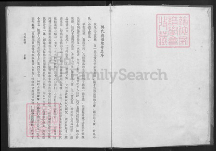 湖北省孝感市大悟县阳平镇付氏族谱-付氏族谱.pdf电子版插图1
