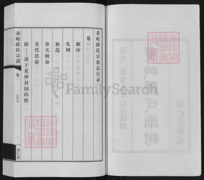 江苏省无锡市江阴市江苏省苏州市张家港市薛氏崇仁堂族谱-黄岐薛氏宗谱.pdf电子版插图2
