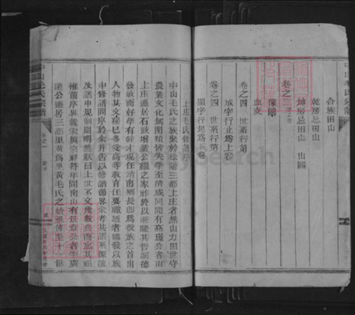 浙江省丽水市松阳县三都乡毛氏族谱-中山毛氏宗谱.pdf电子版插图3