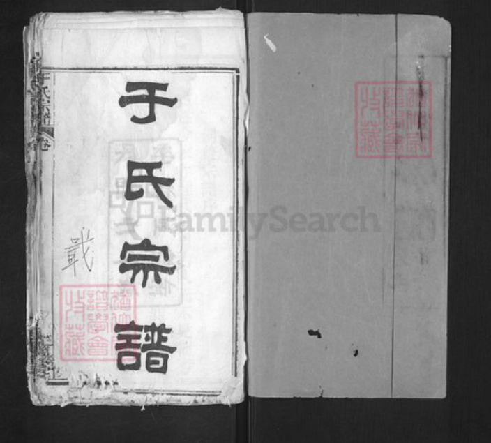 湖北省武汉市新洲区湖北省黄冈市黄州区于氏题叶堂族谱-于氏宗谱.pdf电子版插图1