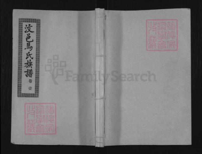 山东省济宁市汶上县次丘镇马氏敦睦堂族谱-汶邑马氏族谱.pdf电子版插图