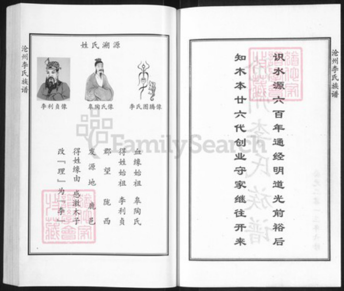 河北省沧州沧州地区南皮李氏族谱-沧州李氏族谱.pdf电子版插图2