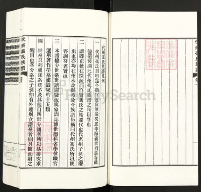 山西省忻州市代县冯氏族谱-代州冯氏族谱.pdf电子版插图4 山西省忻州市代县冯氏族谱-代州冯氏族谱.pdf电子版插图4