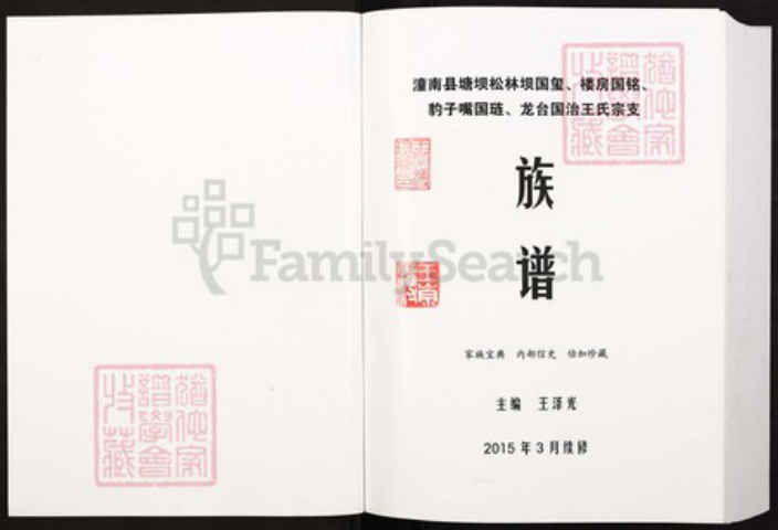 四川省成都市大邑县重庆市铜梁区王氏族谱-王氏族谱.pdf电子版插图1 四川省成都市大邑县重庆市铜梁区王氏族谱-王氏族谱.pdf电子版插图1