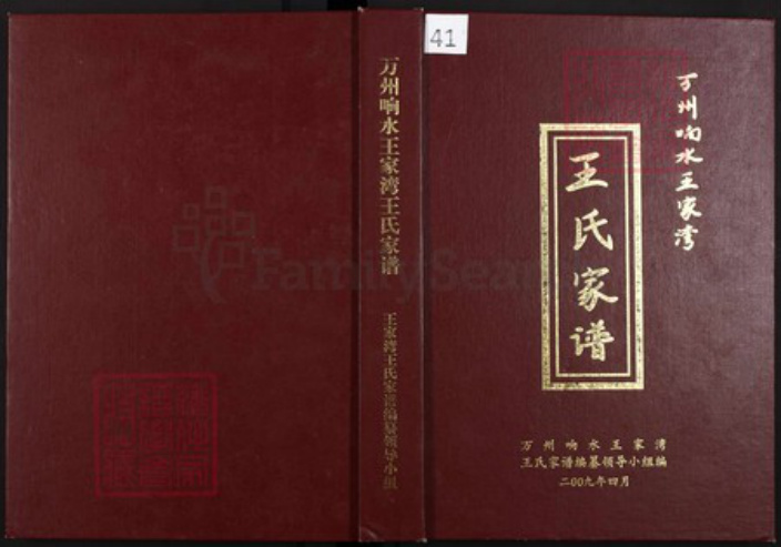 重庆市万州万县响水镇王氏族谱-王氏家谱.pdf电子版