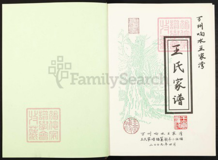 重庆市万州万县响水镇王氏族谱-王氏家谱.pdf电子版插图1 重庆市万州万县响水镇王氏族谱-王氏家谱.pdf电子版插图1