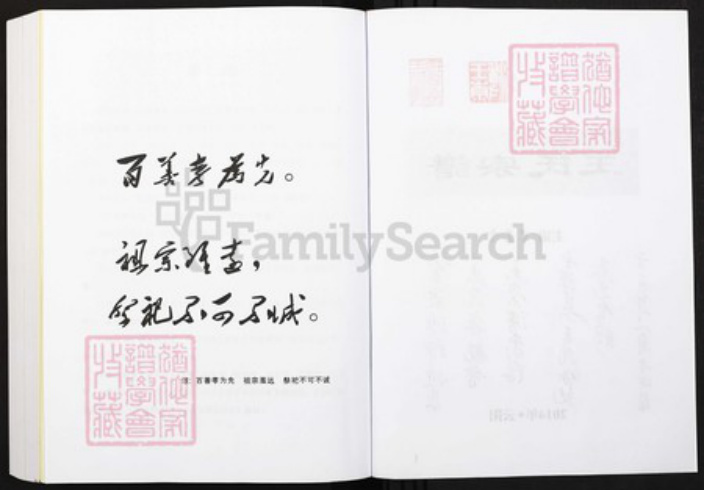 重庆市云阳县王氏族谱-王氏宗谱.pdf电子版插图2 重庆市云阳县王氏族谱-王氏宗谱.pdf电子版插图2