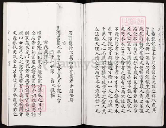 湖南省邵阳市江苏省南京市秦淮区谢氏族谱-谢氏族谱.pdf电子版插图5