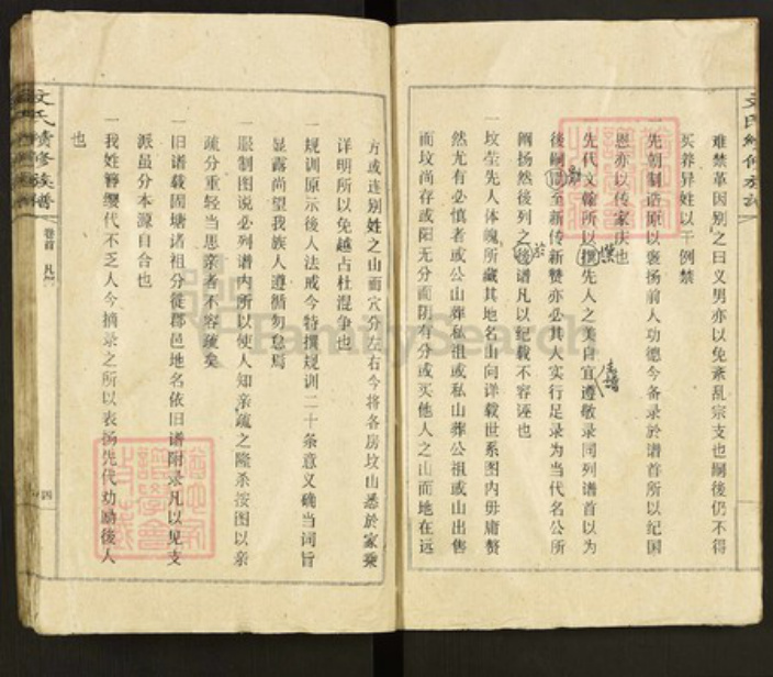 湖南省邵阳市隆回县桃洪文氏六义堂族谱-文氏续修族谱.pdf电子版插图4 湖南省邵阳市隆回县桃洪文氏六义堂族谱-文氏续修族谱.pdf电子版插图4