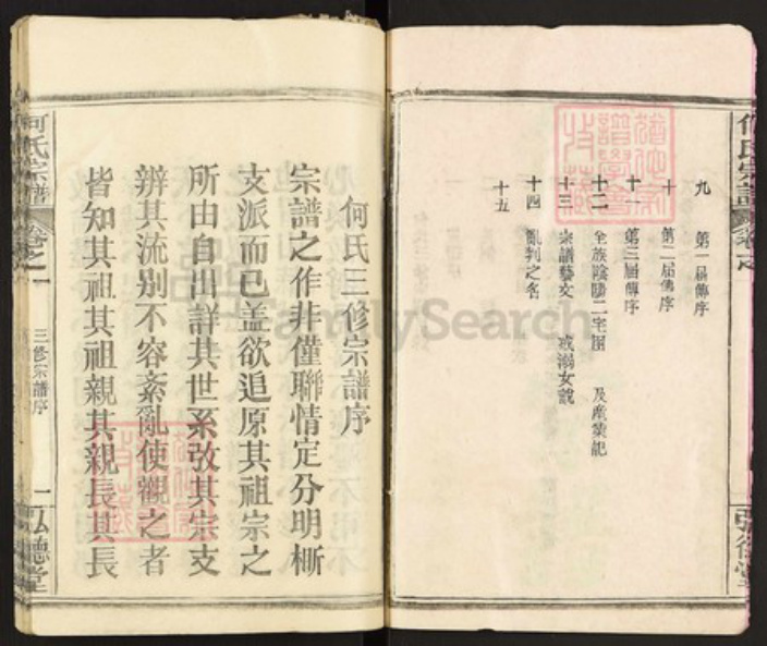 湖北省黄冈市何氏弘德堂族谱-何氏宗谱.pdf电子版插图2