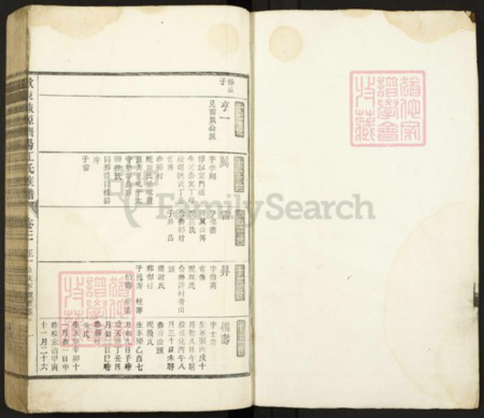 安徽省黄山市歙县江氏族谱-歙东竦源济阳江氏族谱.pdf电子版插图1