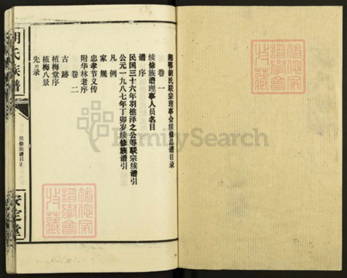 湖北省咸宁市通城县湖北省咸宁市通城县胡氏安定堂族谱-胡氏族谱.pdf电子版插图1
