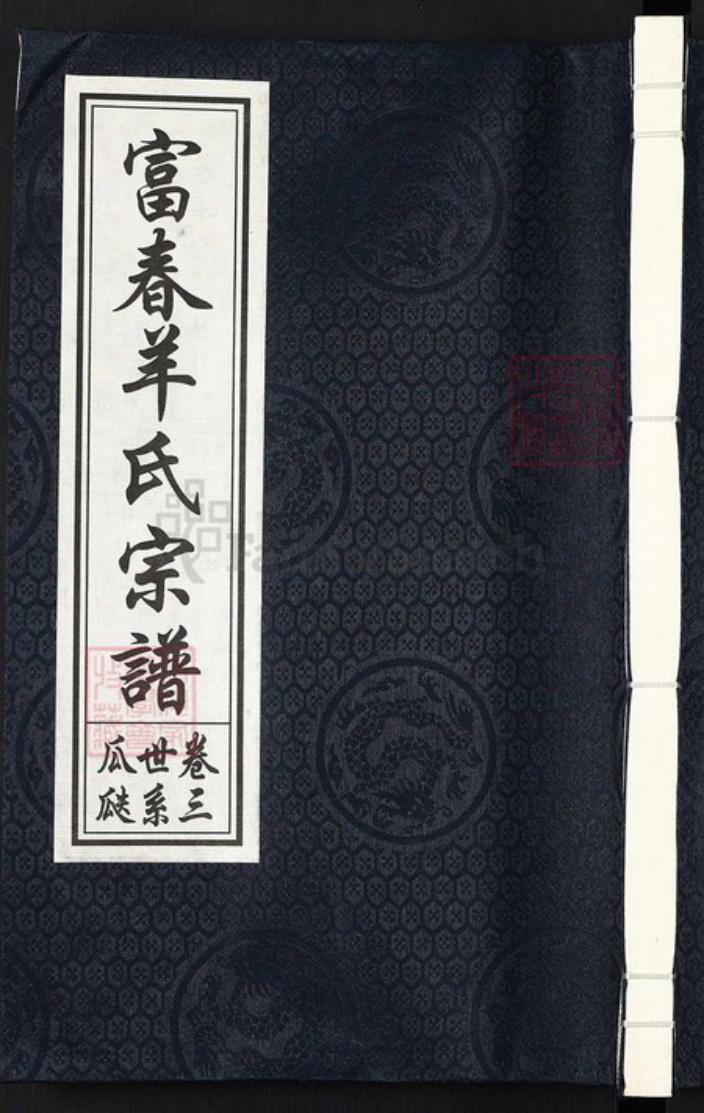 浙江省杭州市富阳羊氏积善堂族谱-富春羊氏宗谱.pdf电子版插图