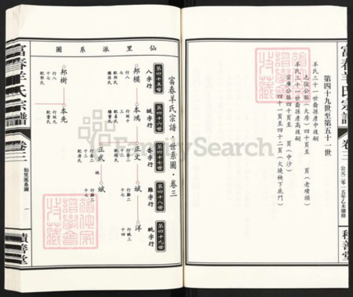 浙江省杭州市富阳羊氏积善堂族谱-富春羊氏宗谱.pdf电子版插图3
