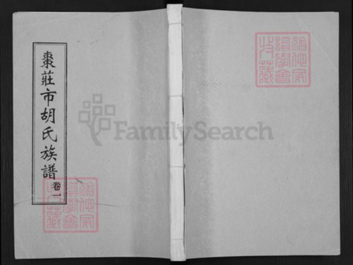 山东省枣庄市薛城区山东省枣庄市胡氏安定堂族谱-枣庄市胡氏族谱.pdf电子版插图
