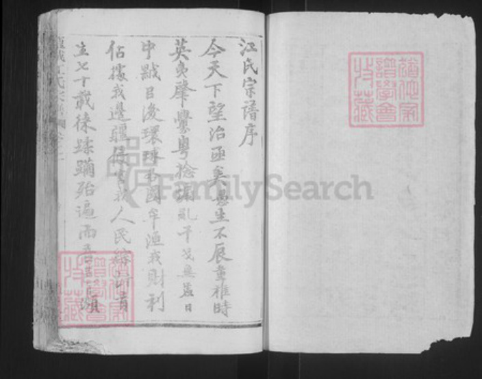 江苏省盐城市建湖县江氏随月堂族谱-盐城江氏宗谱.pdf电子版插图2