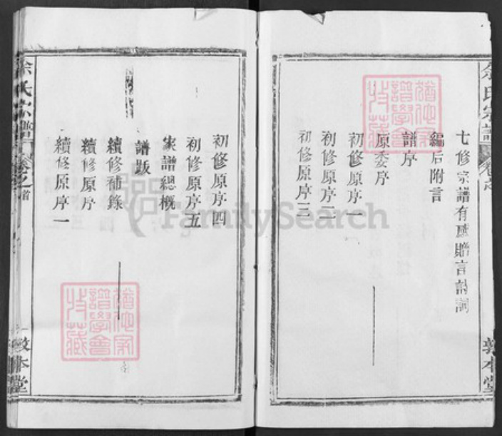 湖北省武汉市新洲区凤凰镇余氏敦本堂族谱-余氏宗谱.pdf电子版插图2