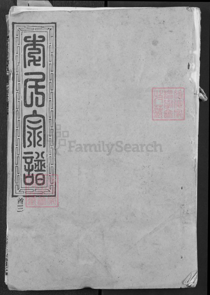 湖北省武汉市新洲区李氏陇西堂族谱-李氏宗谱.pdf电子版