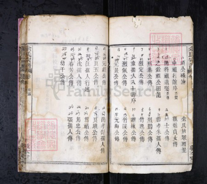 湖北省黄冈市余氏族谱-余氏宗谱.pdf电子版插图3 湖北省黄冈市余氏族谱-余氏宗谱.pdf电子版插图3