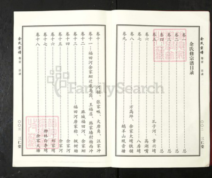 湖北省黄冈市麻城市余氏三仁堂族谱-余氏宗谱.pdf电子版插图3