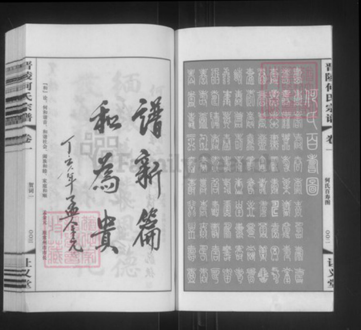 江苏省常州市武进县何氏让义堂族谱-晋陵何氏宗谱.pdf电子版插图3