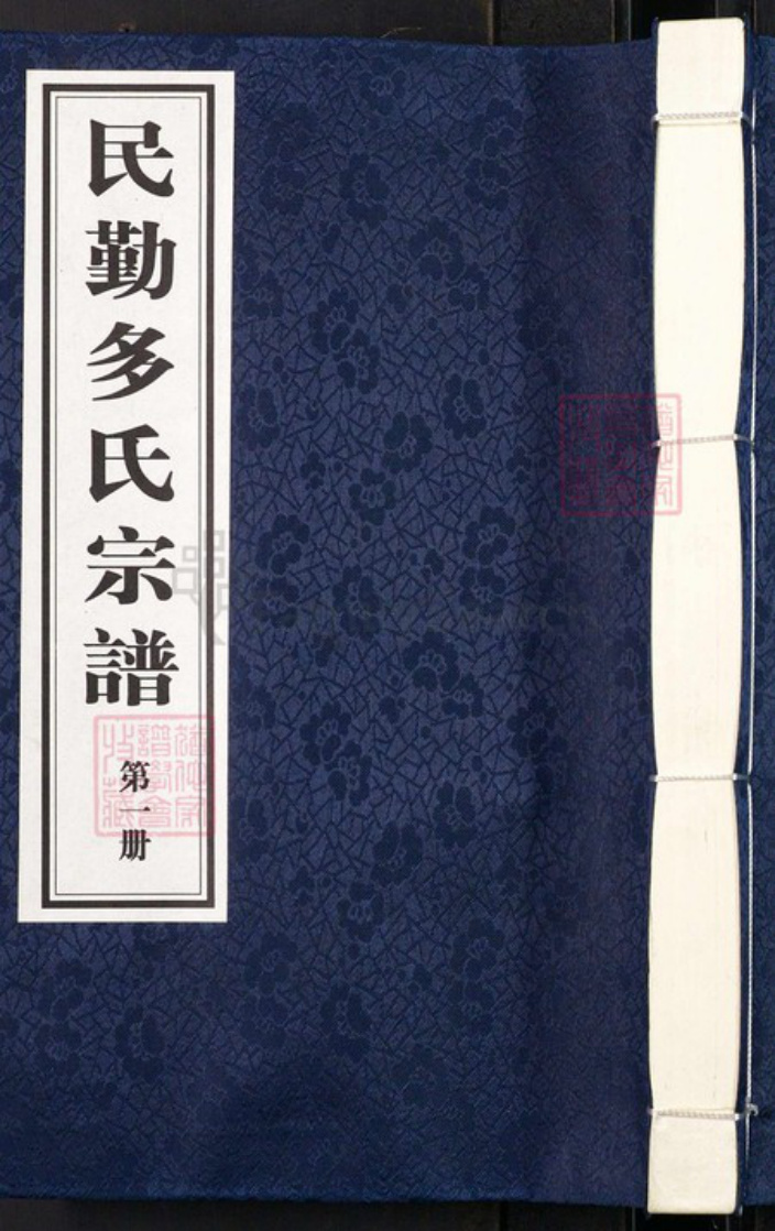 甘肃省武威民勤多氏族谱-民勤多氏宗谱.pdf电子版插图