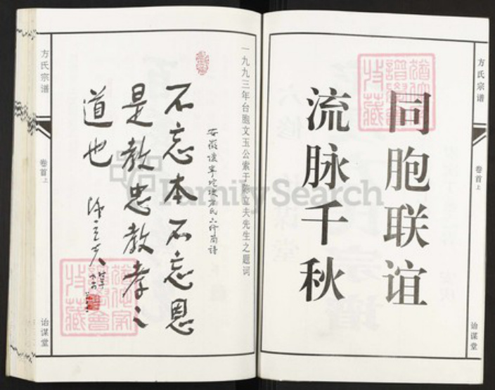 安徽省安庆市宜秀区方氏诒谋堂族谱-坨埂方氏宗谱.pdf电子版插图2