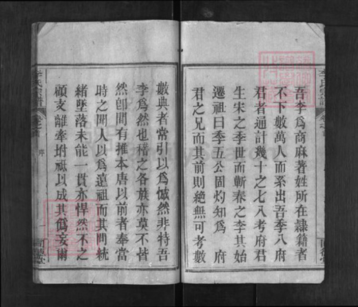 湖北省黄冈市红安县杏花乡李氏族谱-李氏宗谱 [5卷, 首3卷].pdf电子版插图2