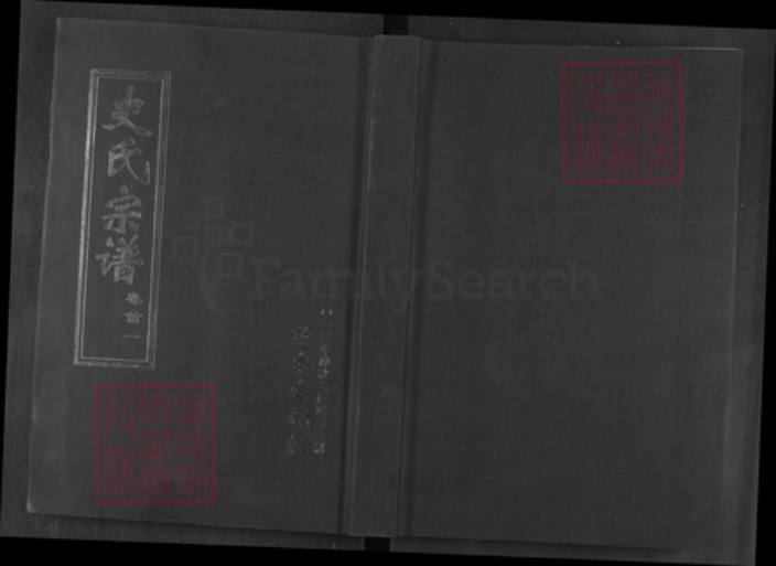 湖北省武汉市新洲区史氏敦本堂族谱-史氏宗谱.pdf电子版插图