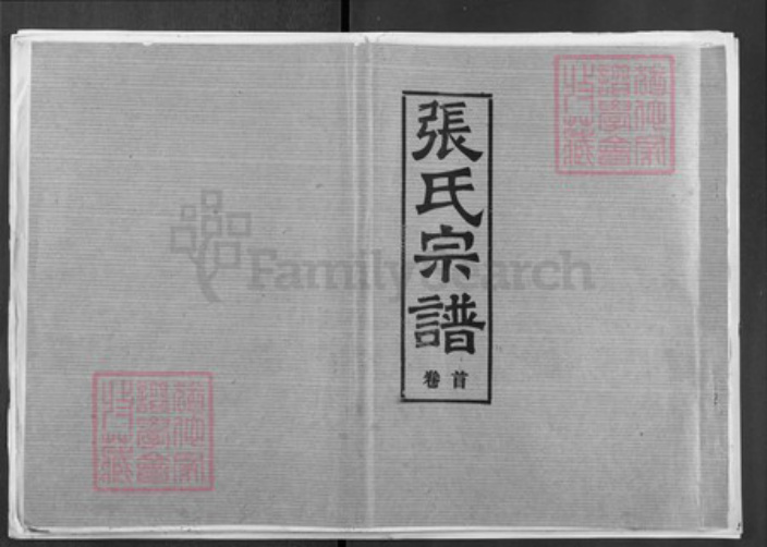 湖北省孝感市汉川市张氏南轩堂族谱-张氏宗谱.pdf电子版插图