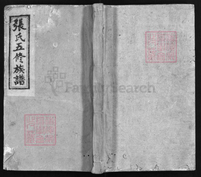 湖南省娄底市新化县湖南省益阳市安化县张氏族谱-张氏五修族谱 [12卷,首1卷].pdf电子版插图