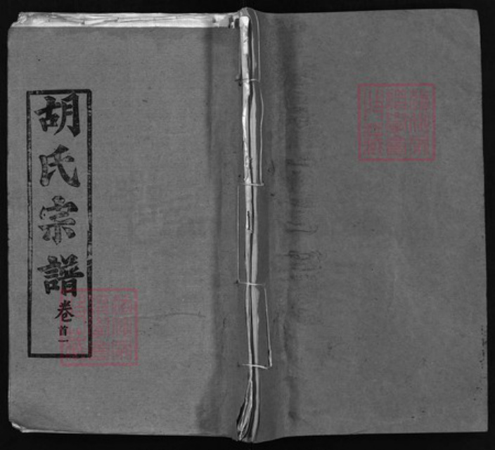 湖北省黄冈市红安县杏花乡胡氏族谱-胡氏宗谱 [15卷,首5卷].pdf电子版插图