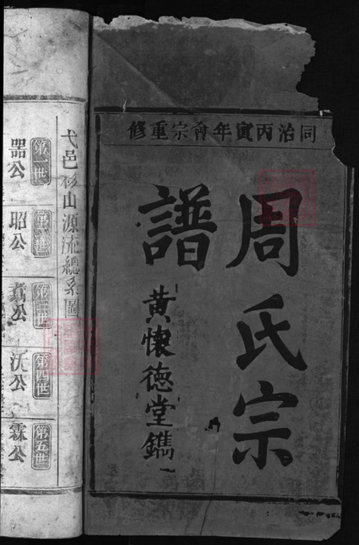 江西省上饶市弋阳县江西省鹰潭市余江区周氏族谱-周氏宗谱.pdf电子版插图1 江西省上饶市弋阳县江西省鹰潭市余江区周氏族谱-周氏宗谱.pdf电子版插图1