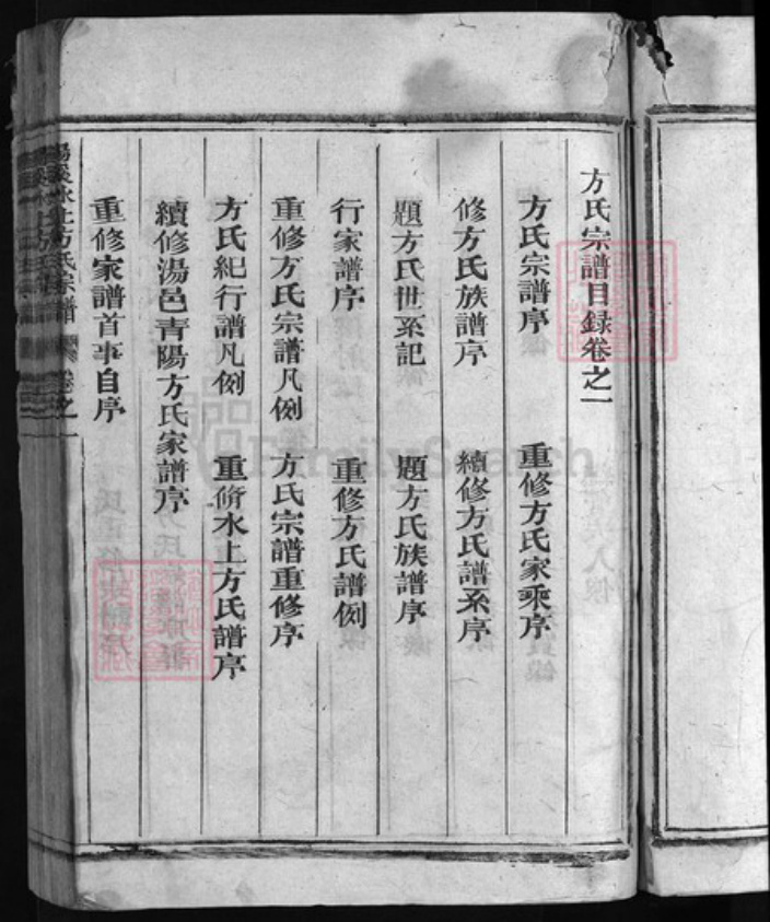 浙江省金华市金华汤溪方氏族谱-方氏宗谱 [3卷].pdf电子版插图4