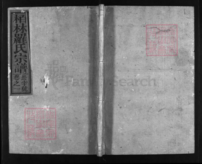 江西省上饶市罗氏族谱-柏林罗氏宗谱 [4卷].pdf电子版