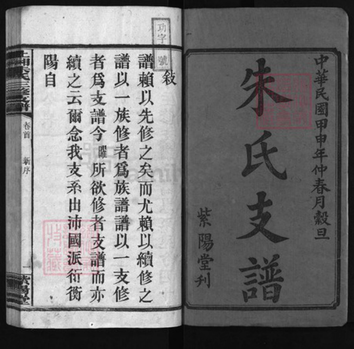 湖南省衡阳市湖南省长沙市朱氏族谱-上湘朱氏三修支谱 [残卷].pdf电子版插图1