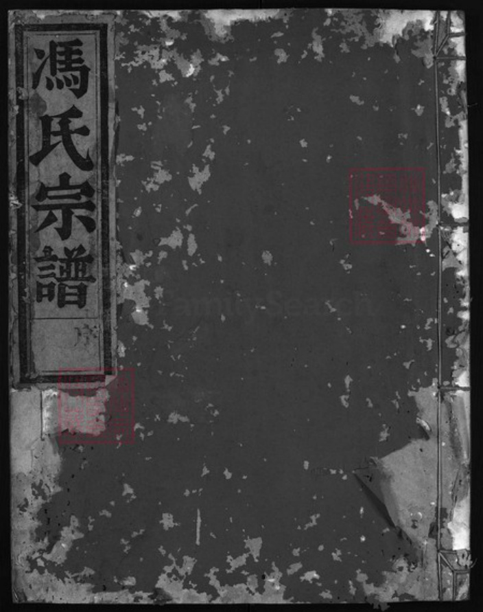 浙江省金华市冯氏族谱-佳泽冯氏宗谱 [4卷,首1卷].pdf电子版