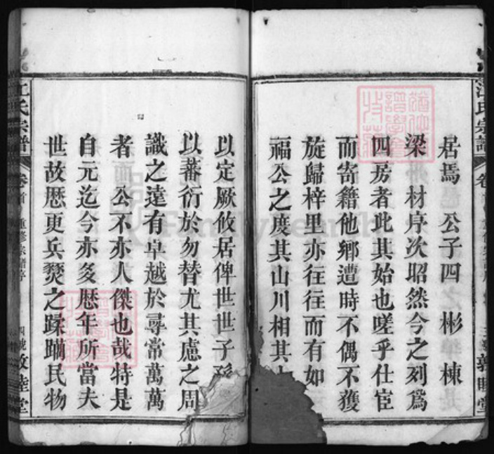 湖北省黄冈市罗田县江氏族谱-江氏宗谱 [9卷,首1卷].pdf电子版插图4