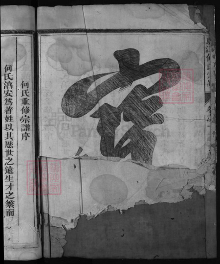 浙江省何氏族谱-卢江何氏宗谱 [3卷].pdf电子版插图3